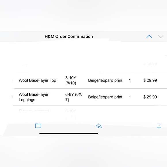 H&M Girls Cheetah 100% Wool Outfit - Picture 6 of 6